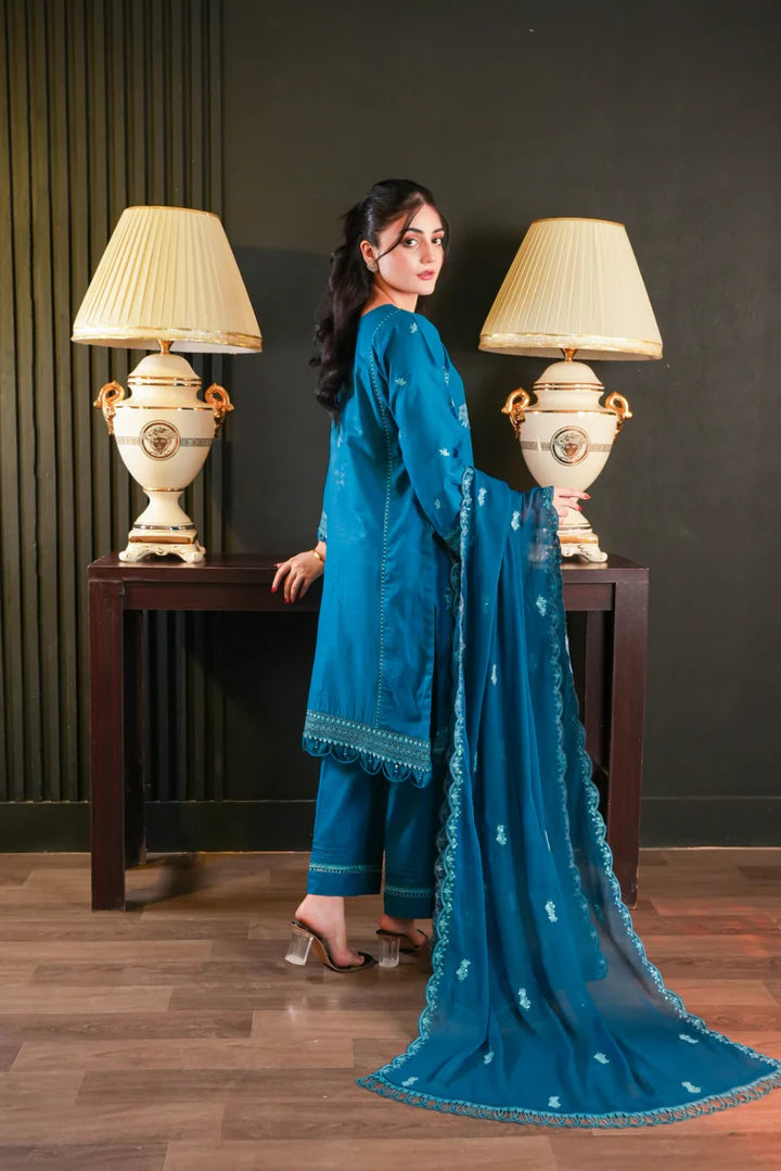 HASEEN EMBROIDERY 3PC