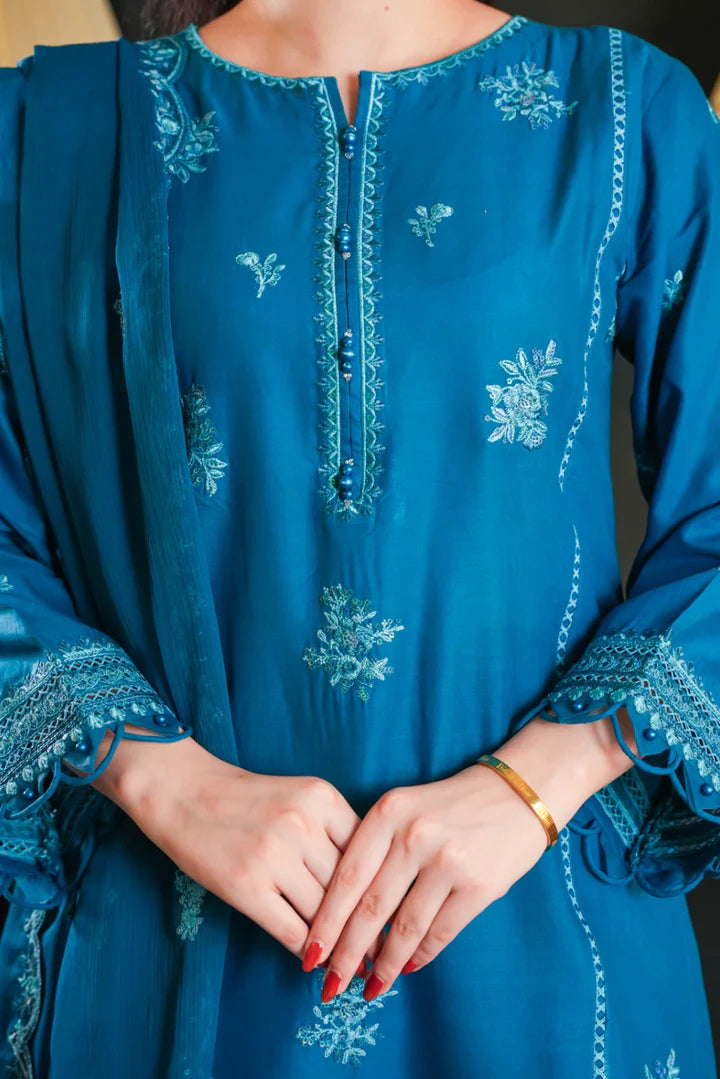 HASEEN EMBROIDERY 3PC