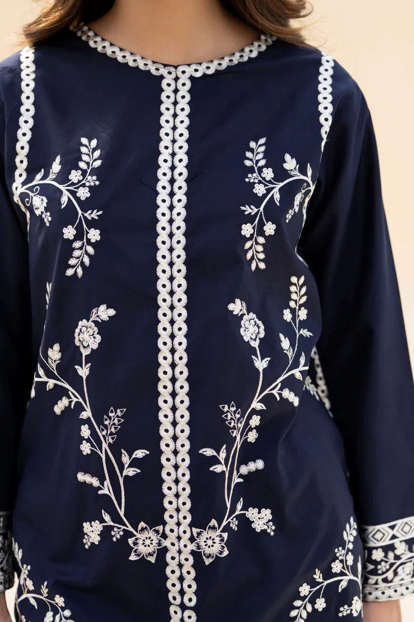 MYSTIC BLUE EMBROIDERY 3PC