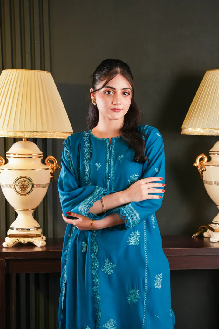 HASEEN EMBROIDERY 3PC
