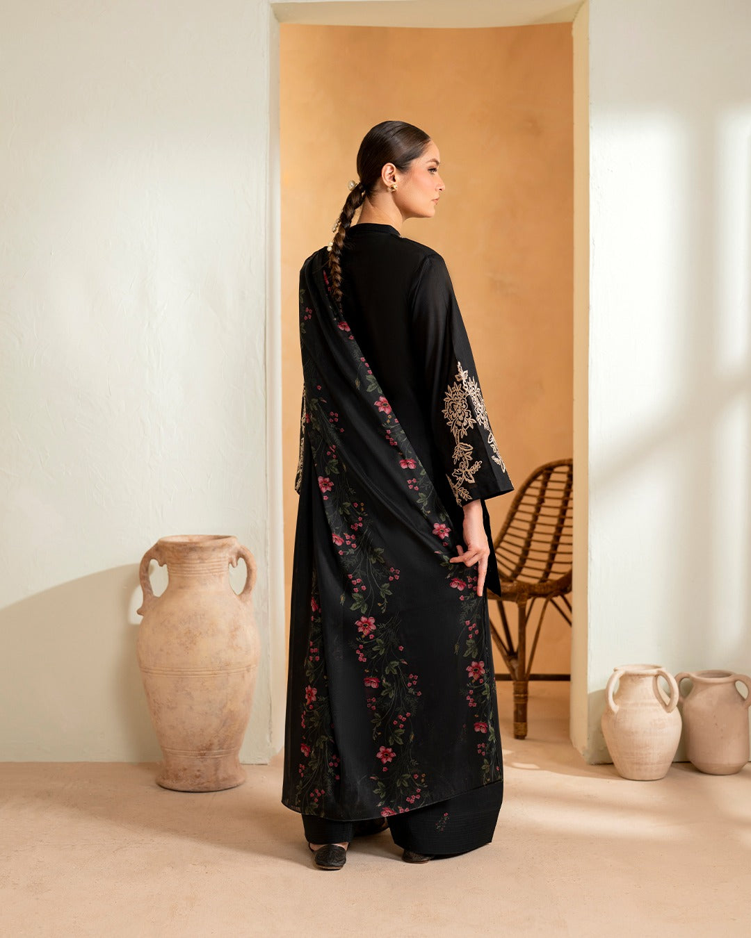 BLACK 3PCS FARSHI
