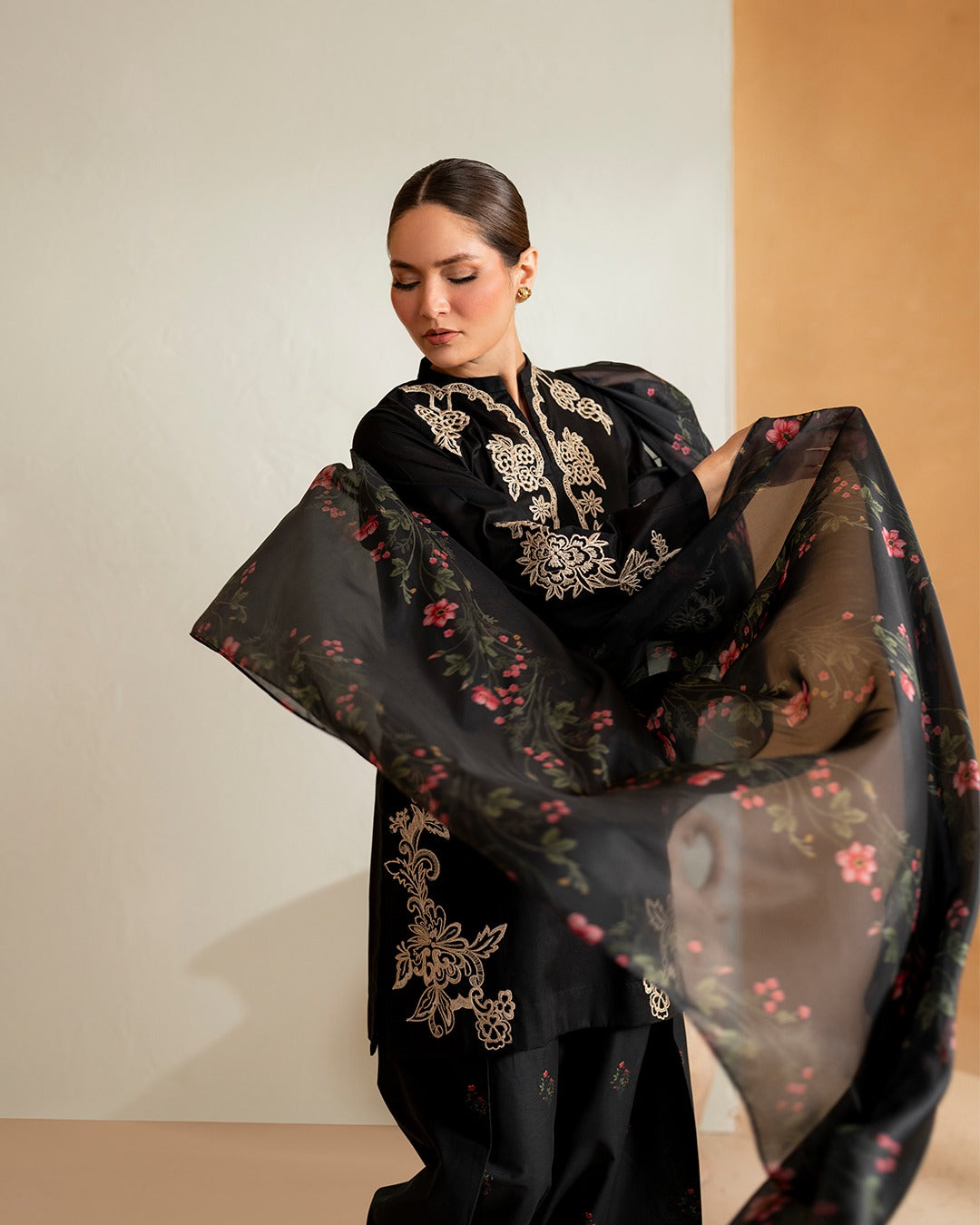 BLACK 3PCS FARSHI