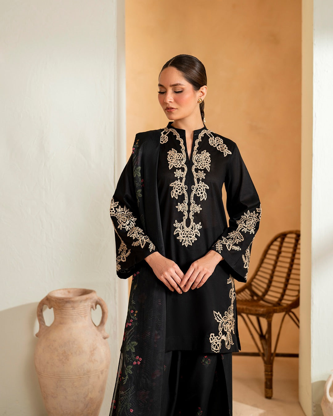 BLACK 3PCS FARSHI