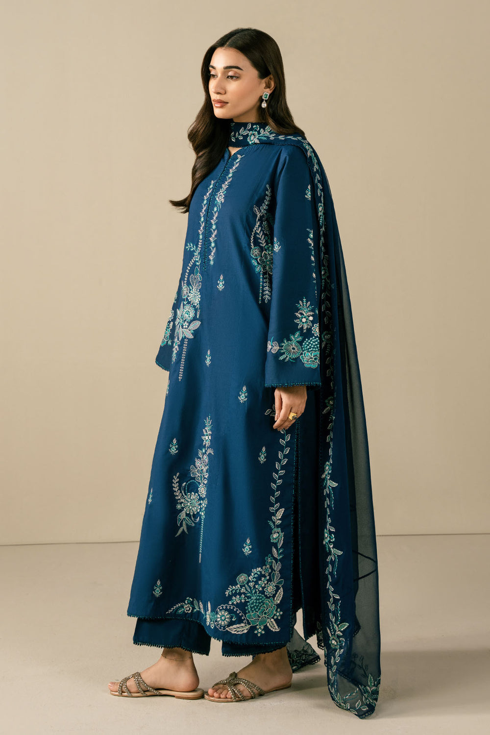 Abroo 3Pcs Embroidery