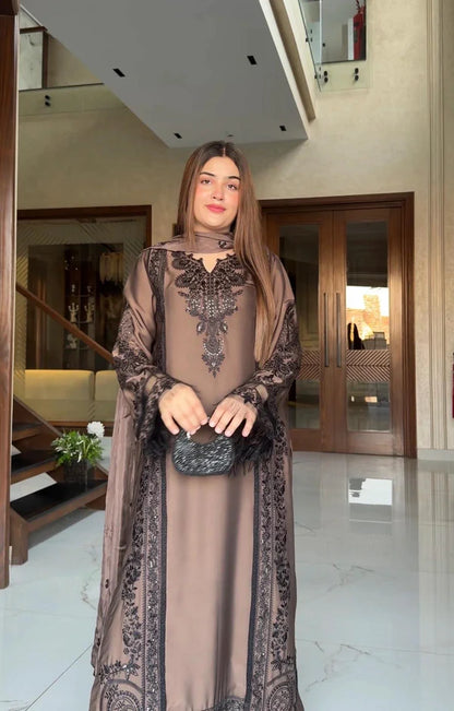 Blush (Silk Kaftan)
