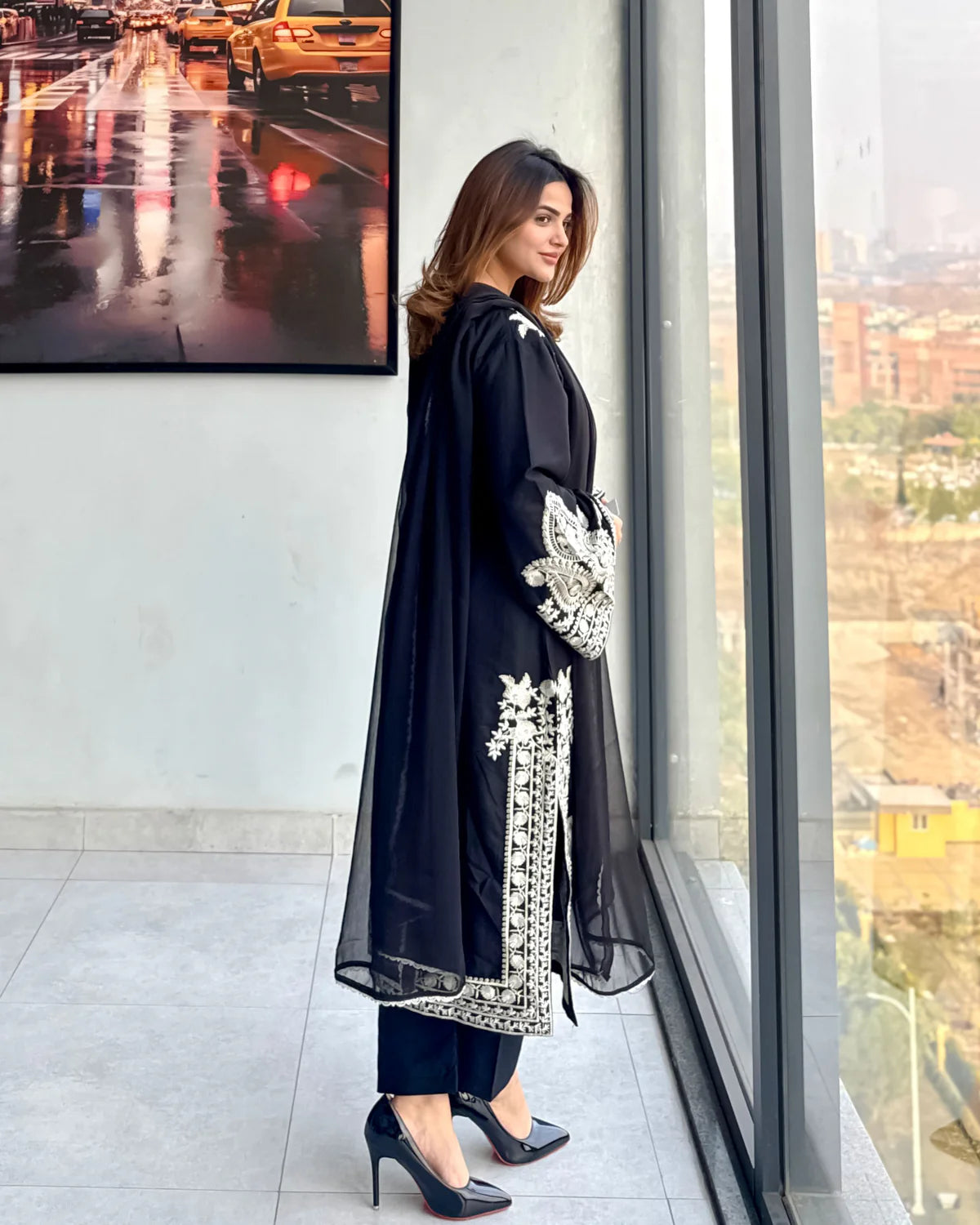 Alize Black 3pcs Embroidery