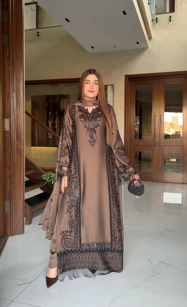 Blush (Silk Kaftan)