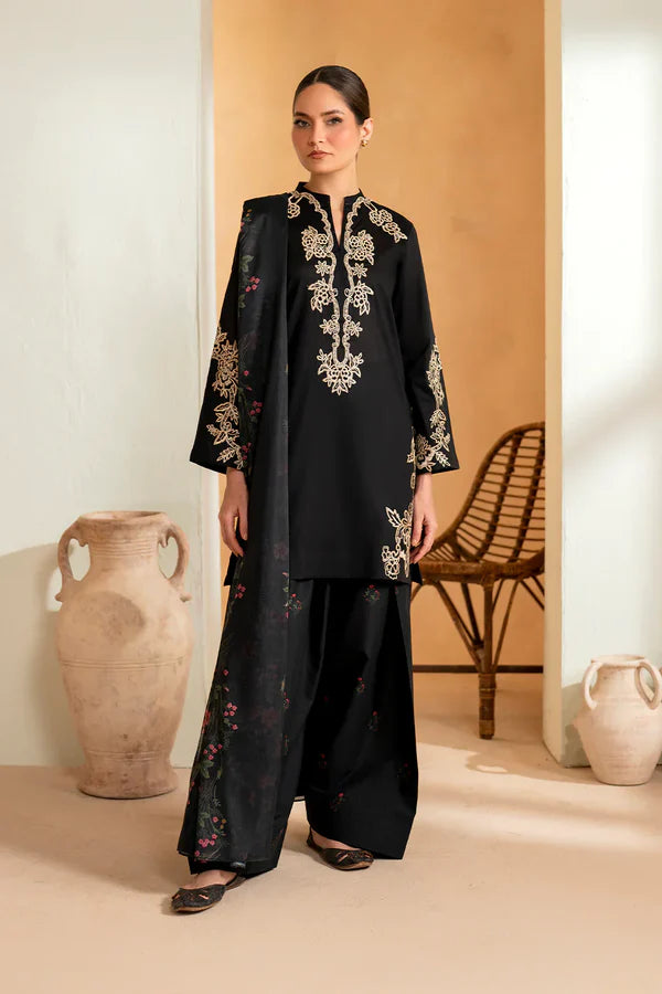 Hajra 3Pcs Embroidery