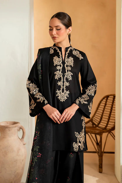 Hajra 3Pcs Embroidery