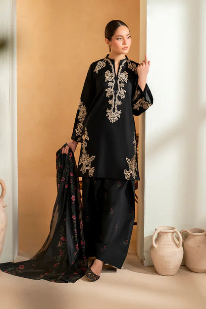 Hajra 3Pcs Embroidery