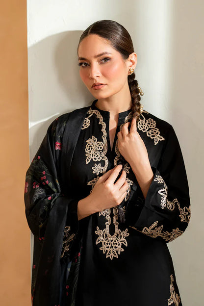 Hajra 3Pcs Embroidery