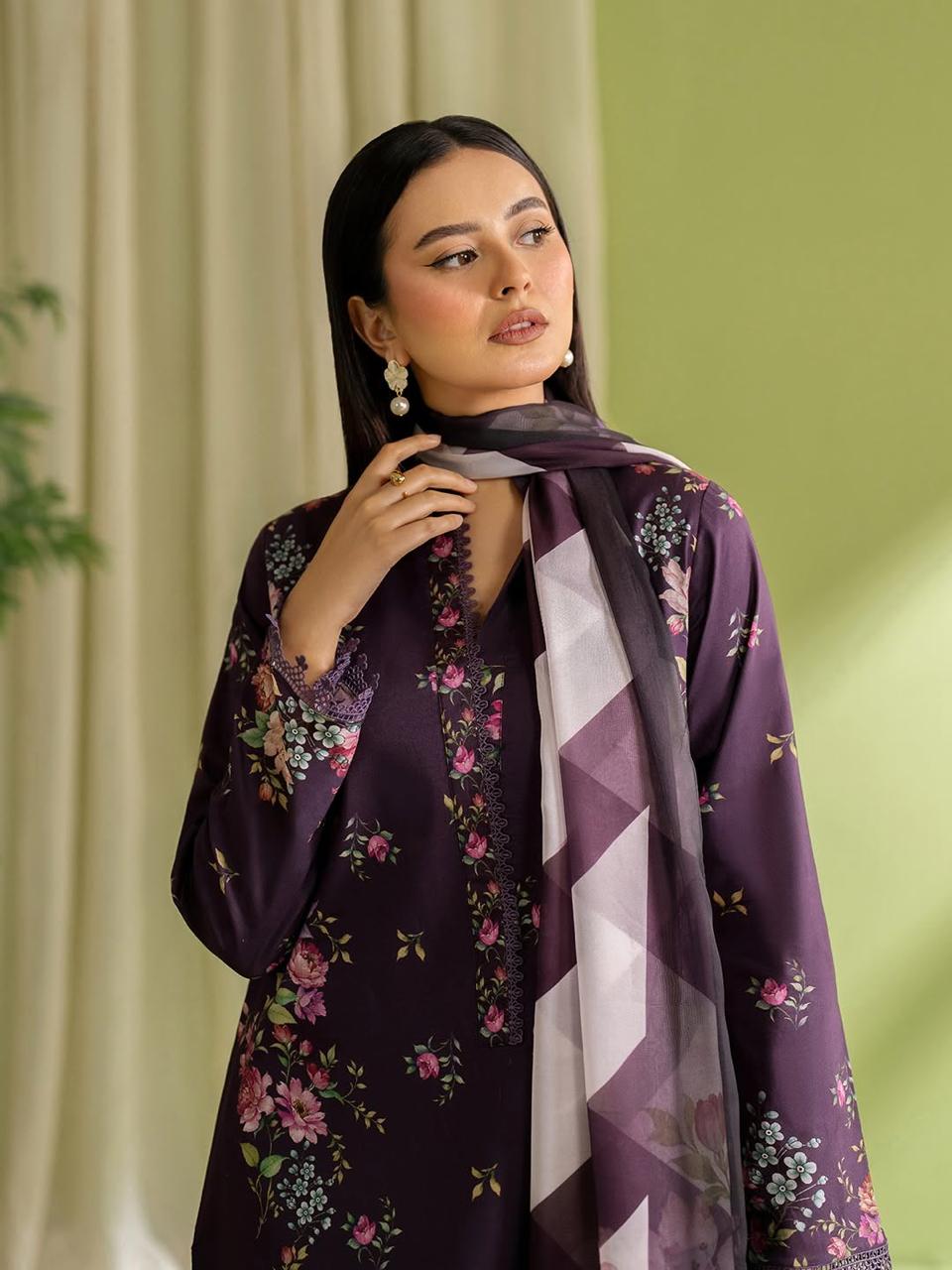 Raya 3Pcs Embroidery