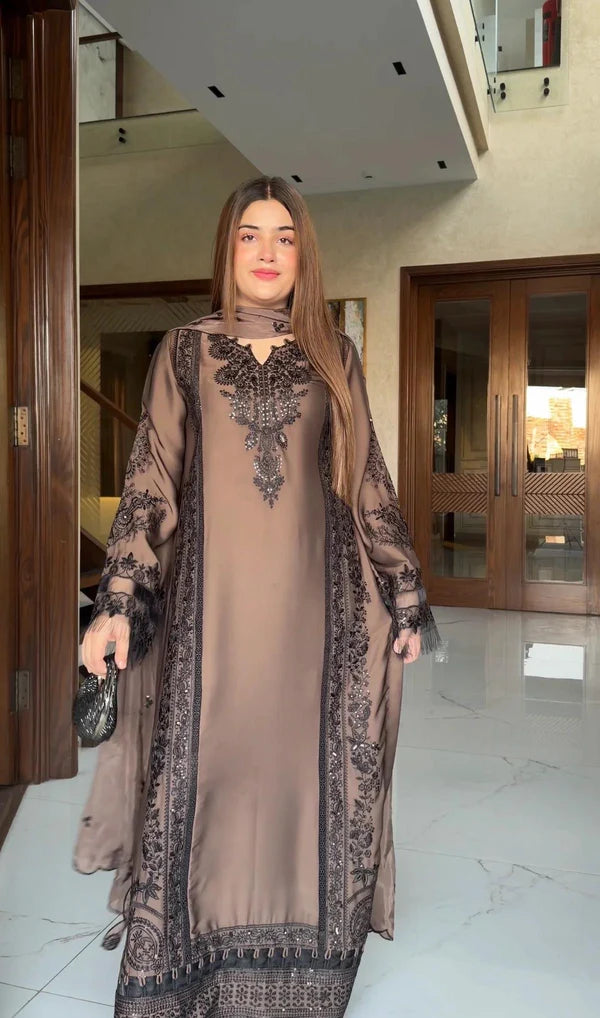 Blush (Silk Kaftan)
