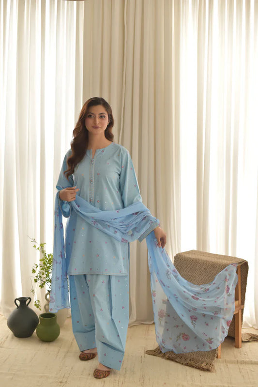 Amariha 3Pcs (Frashi Shalwar)