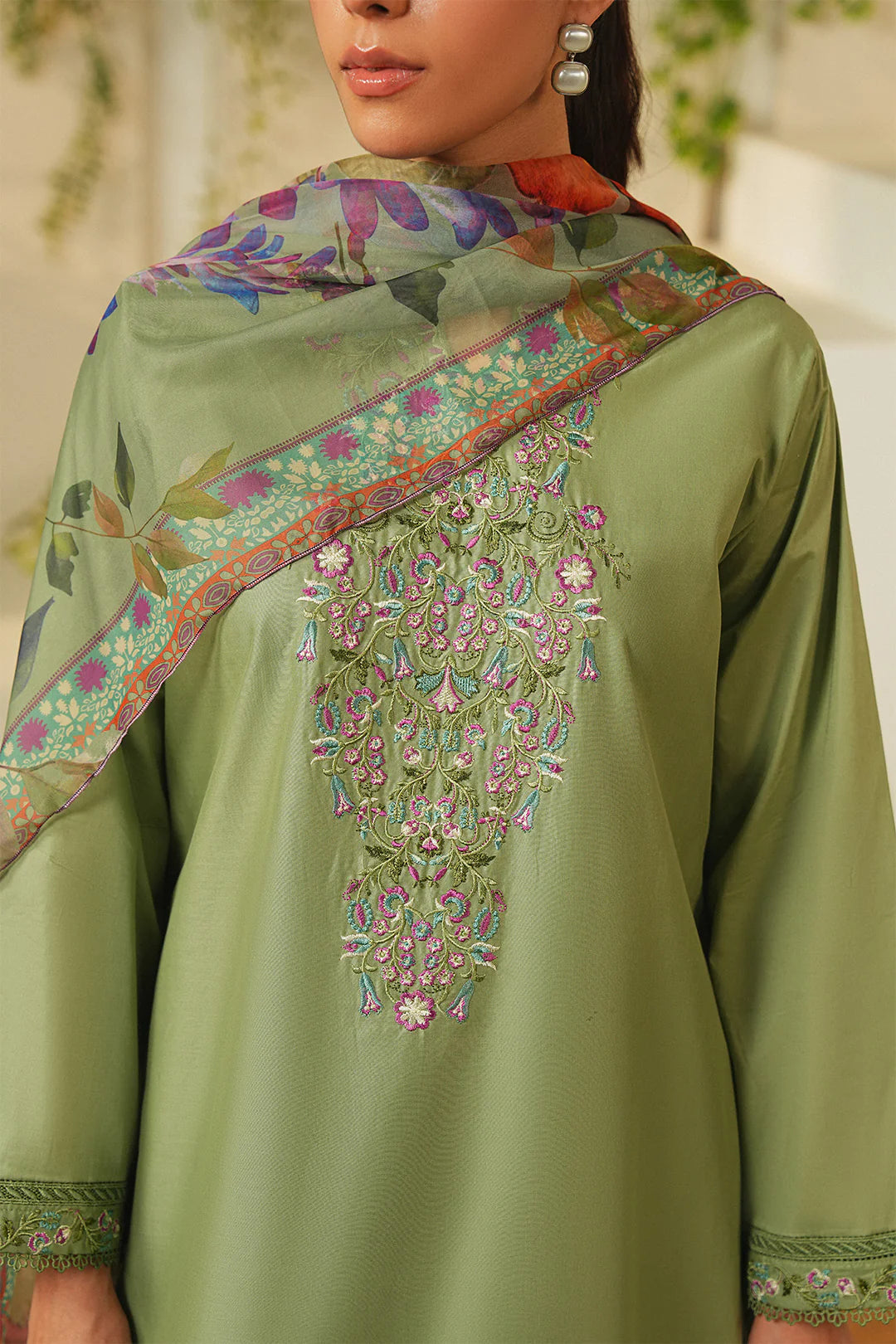 FLARE EMBROIDERY 3PC