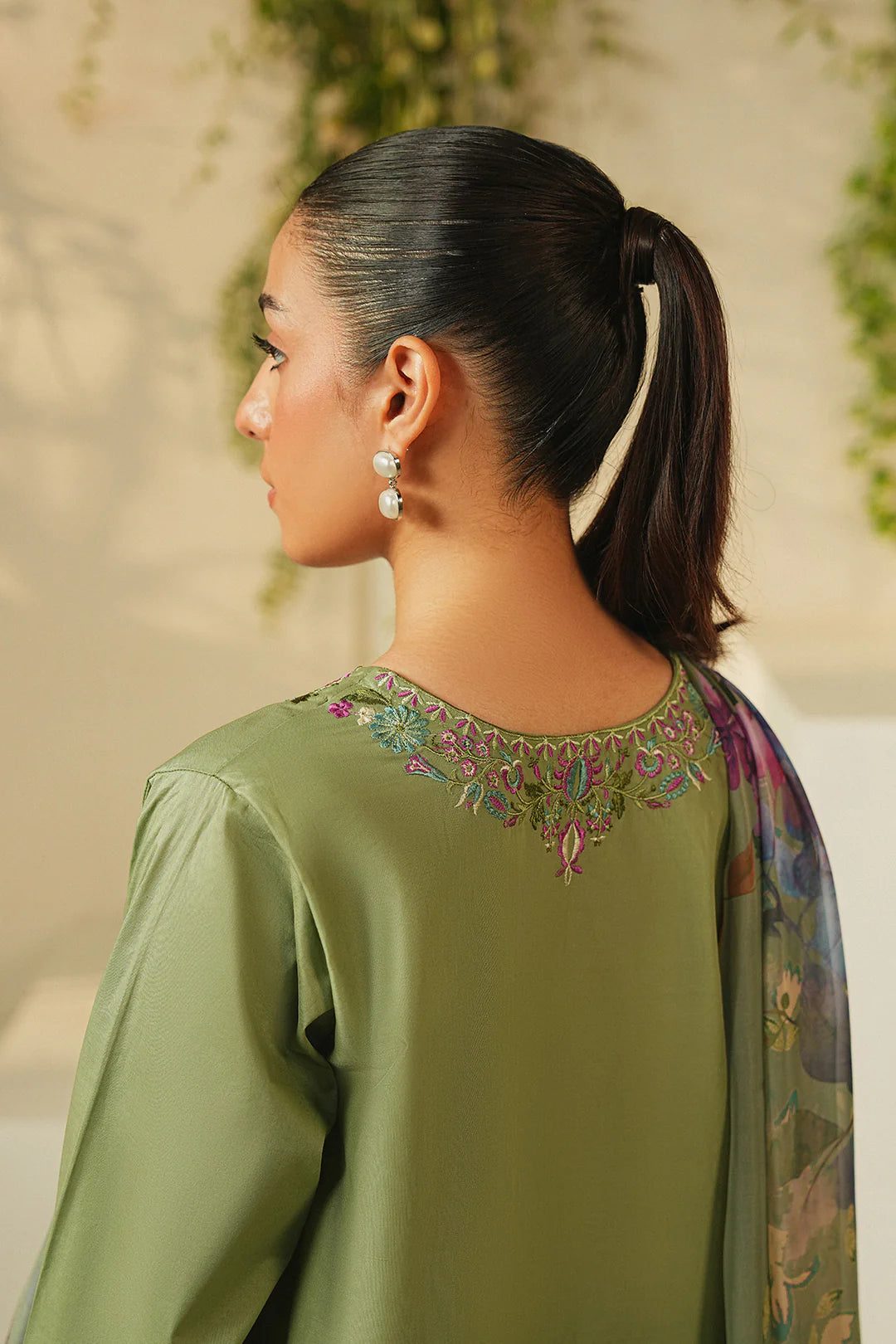 FLARE EMBROIDERY 3PC
