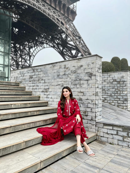 Hizel 3pcs Embroidery