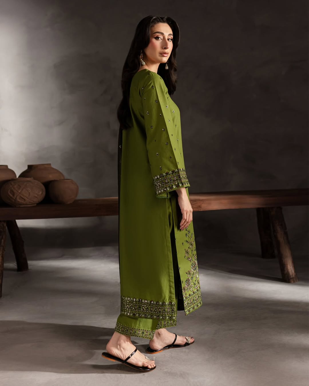 MAYAL EMBROIDERY 3PC