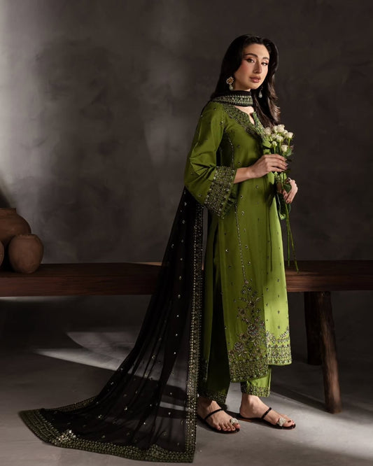 MAYAL EMBROIDERY 3PC