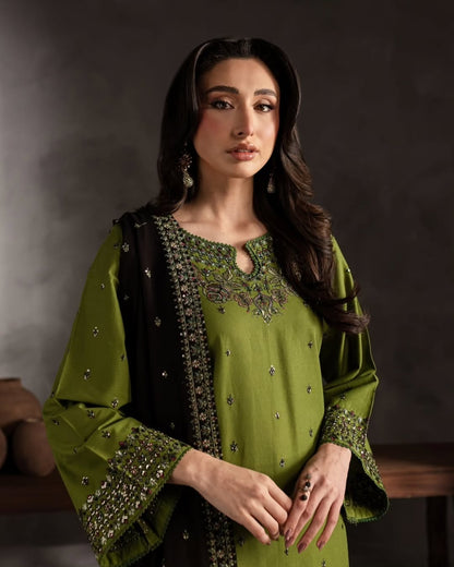 MAYAL EMBROIDERY 3PC