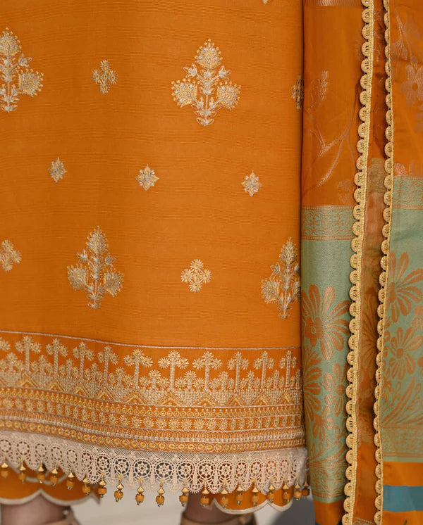 Golden 3Pcs Embroidery