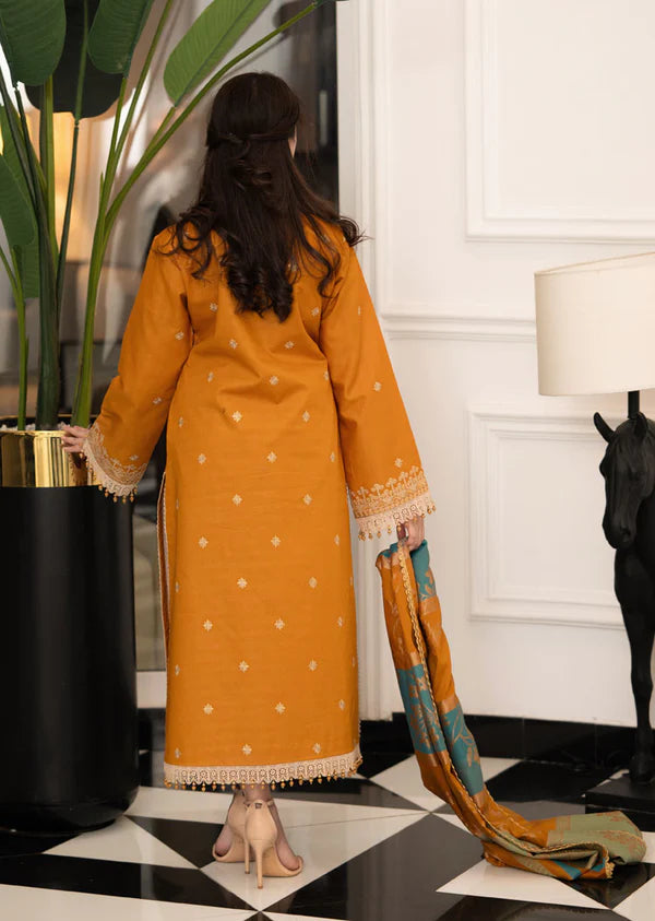 Golden 3Pcs Embroidery