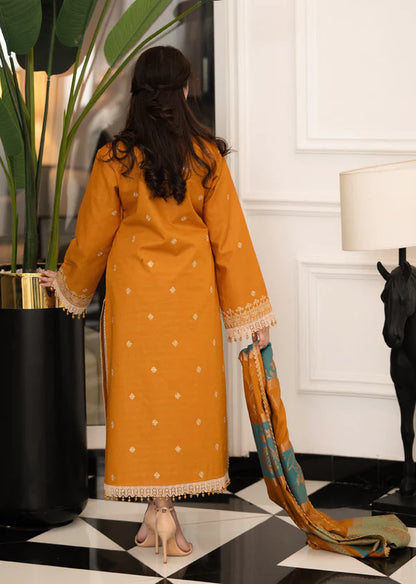 Golden 3Pcs Embroidery