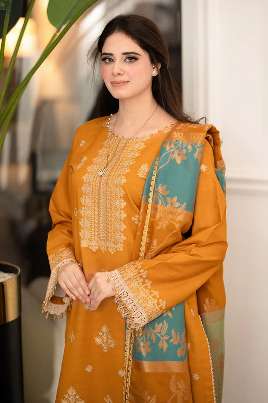 GOLDEN EMBROIDERY 3PC