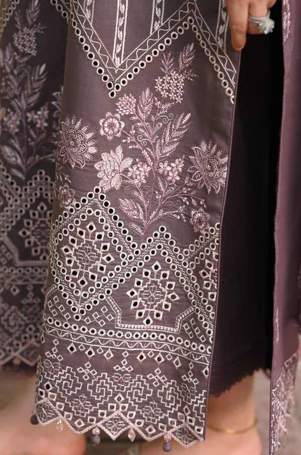 IRON GREY EMBROIDERY 3PC