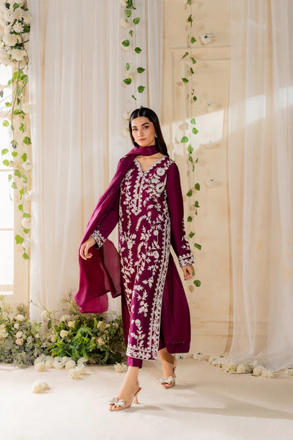 Abroo 3Pcs Embroidery