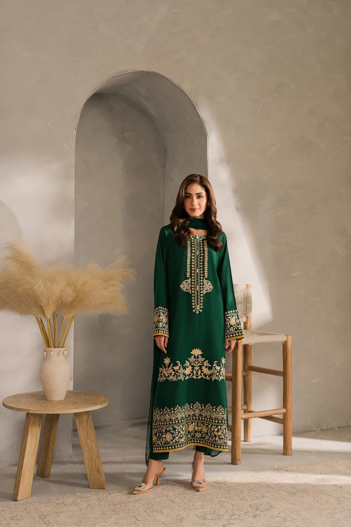 DENI EMBROIDERY 3PC