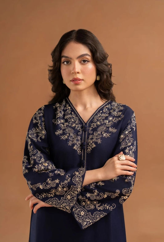 2PCS Stitched Lawn Embroidery
