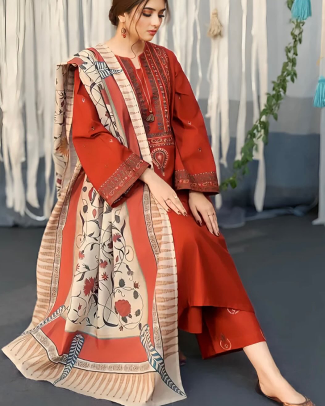 Ayat 3Pcs Embroidery