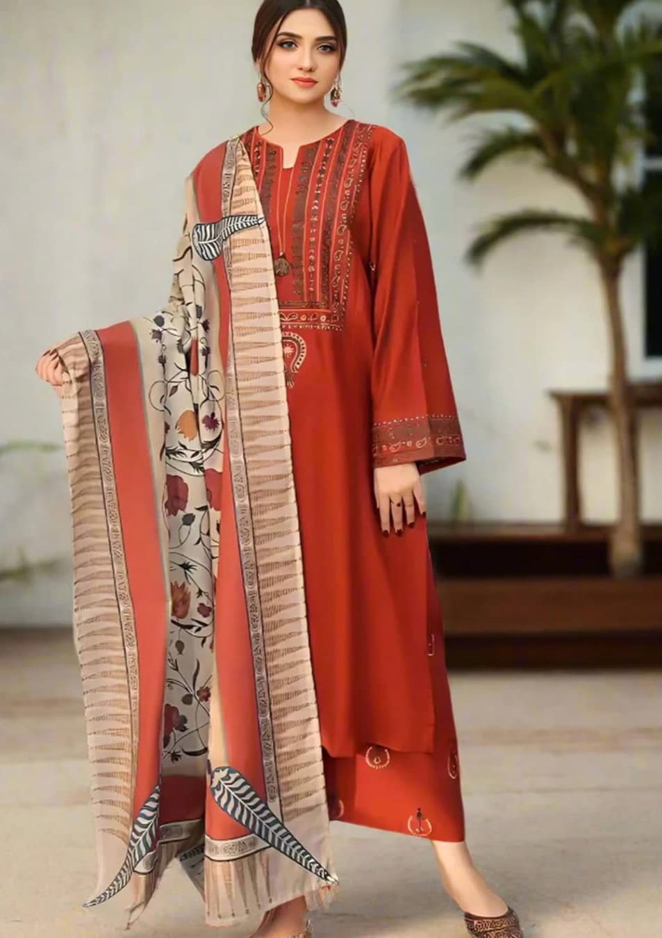 Ayat 3Pcs Embroidery