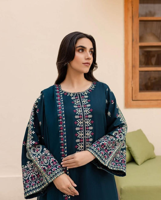 MASHAL 3PCS EMBROIDERY
