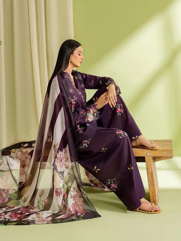 Flora 3pcs (Farshi Shalwar)
