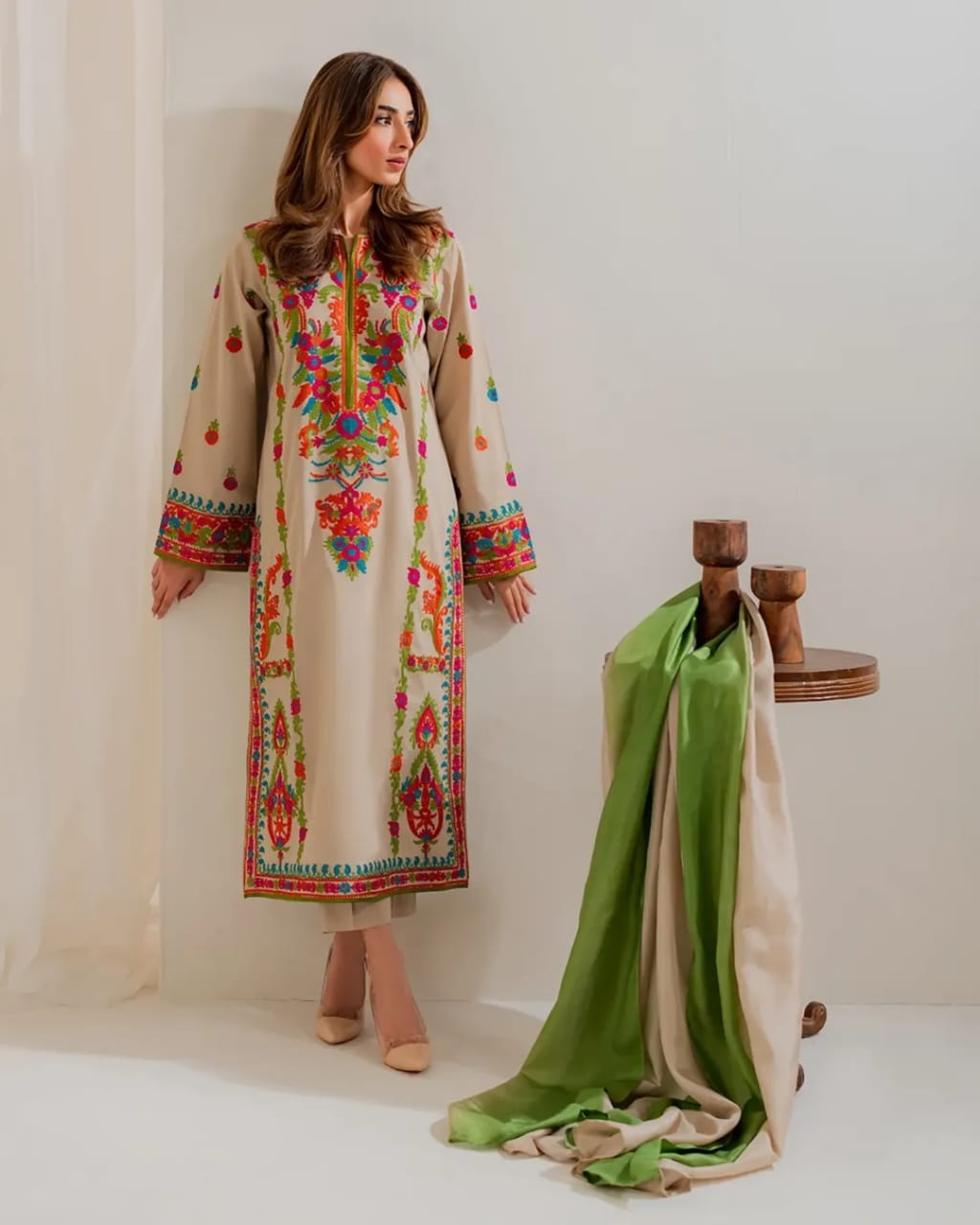 Ayzaa 3Pcs Embroidery