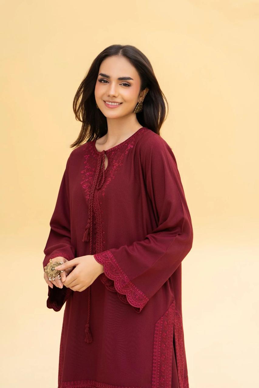 Mahzeb 3Pcs Embroidery(Farshi Shalwar)