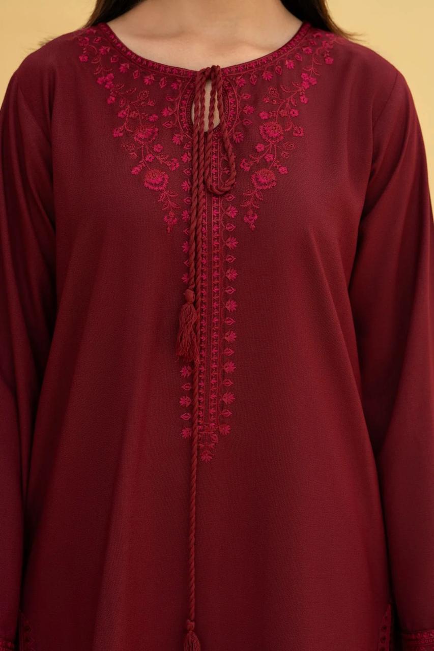 Mahzeb 3Pcs Embroidery(Farshi Shalwar)