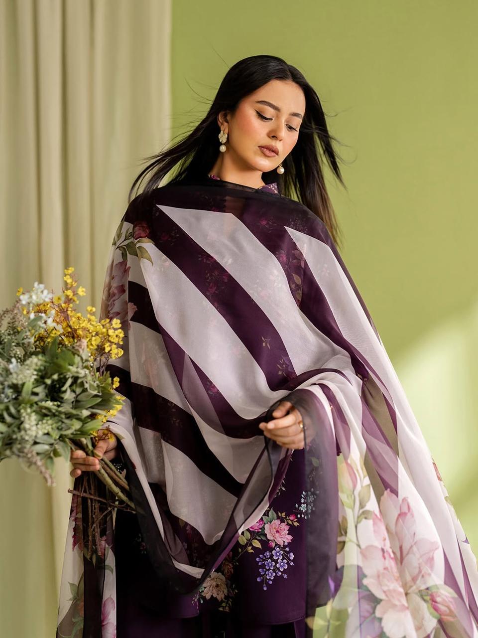 Raya 3Pcs Embroidery