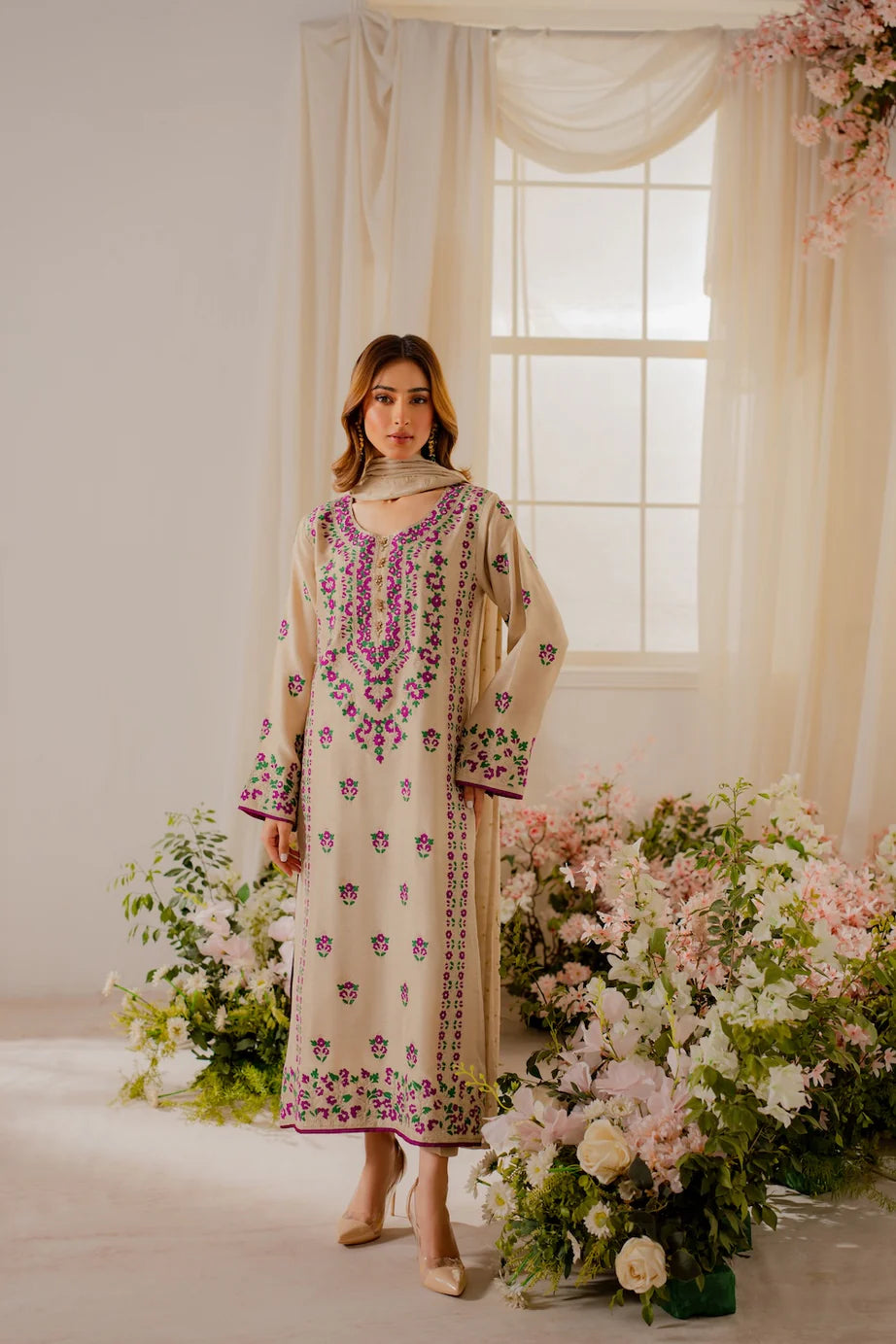 Iman 3pcs Embroidery