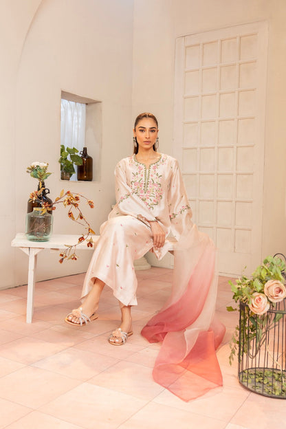 Aria Silk 3pcs Embroidery