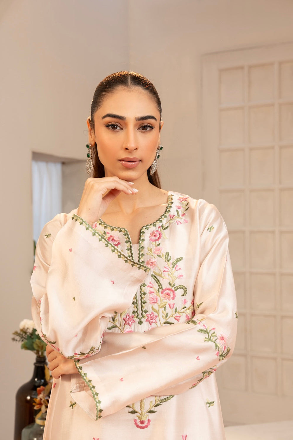 Aria Silk 3pcs Embroidery