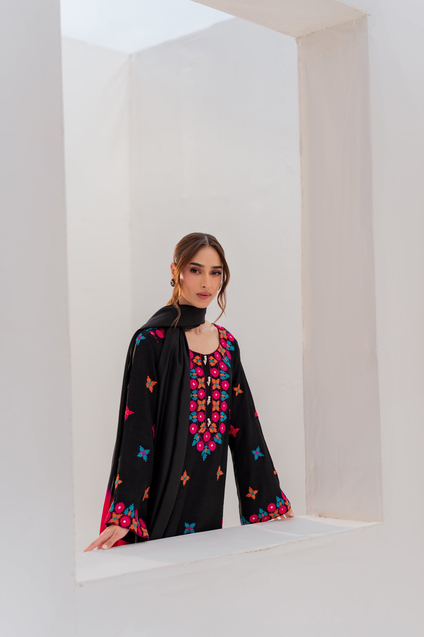 Ajwa 3pcs Embroidery