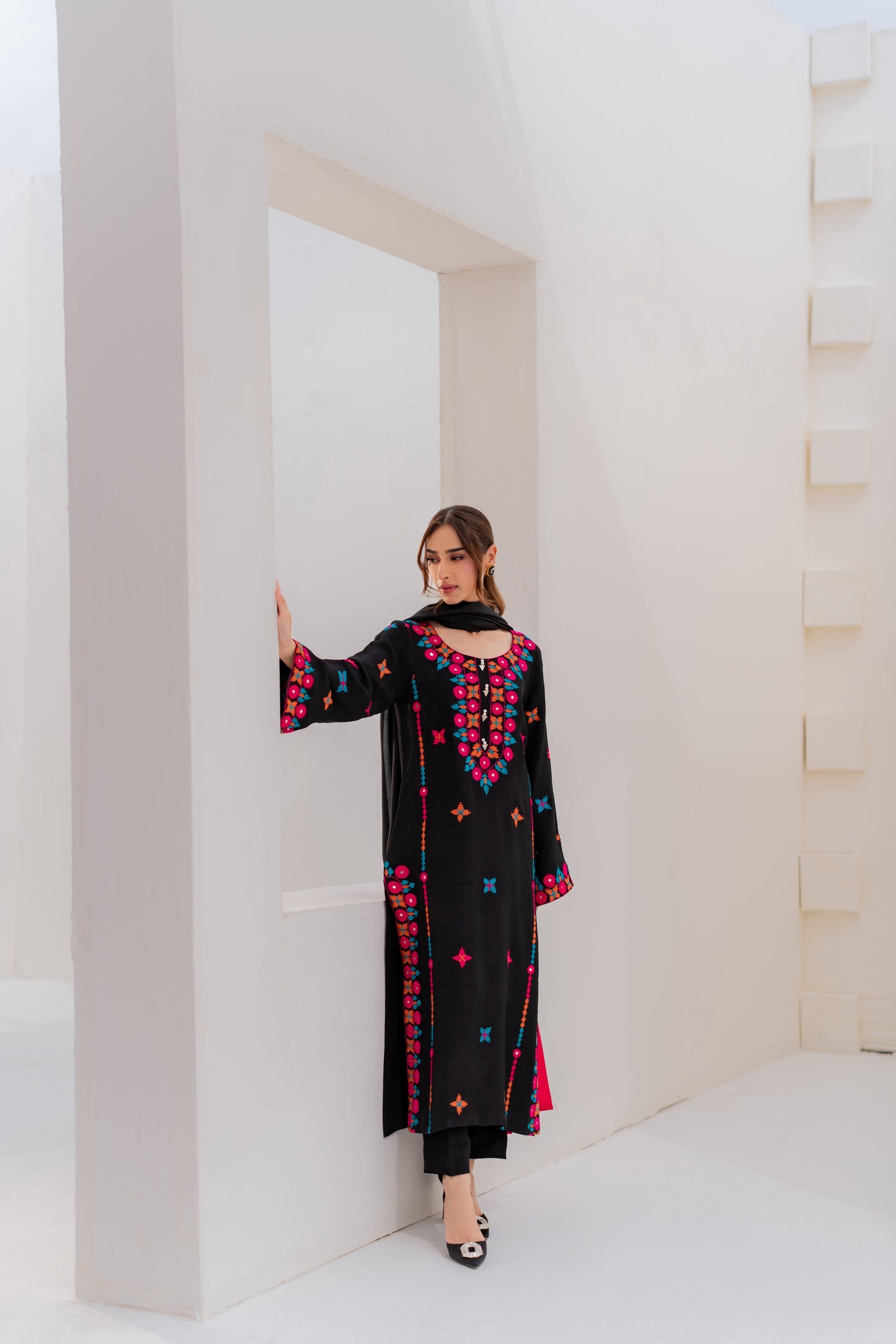 Ajwa 3pcs Embroidery