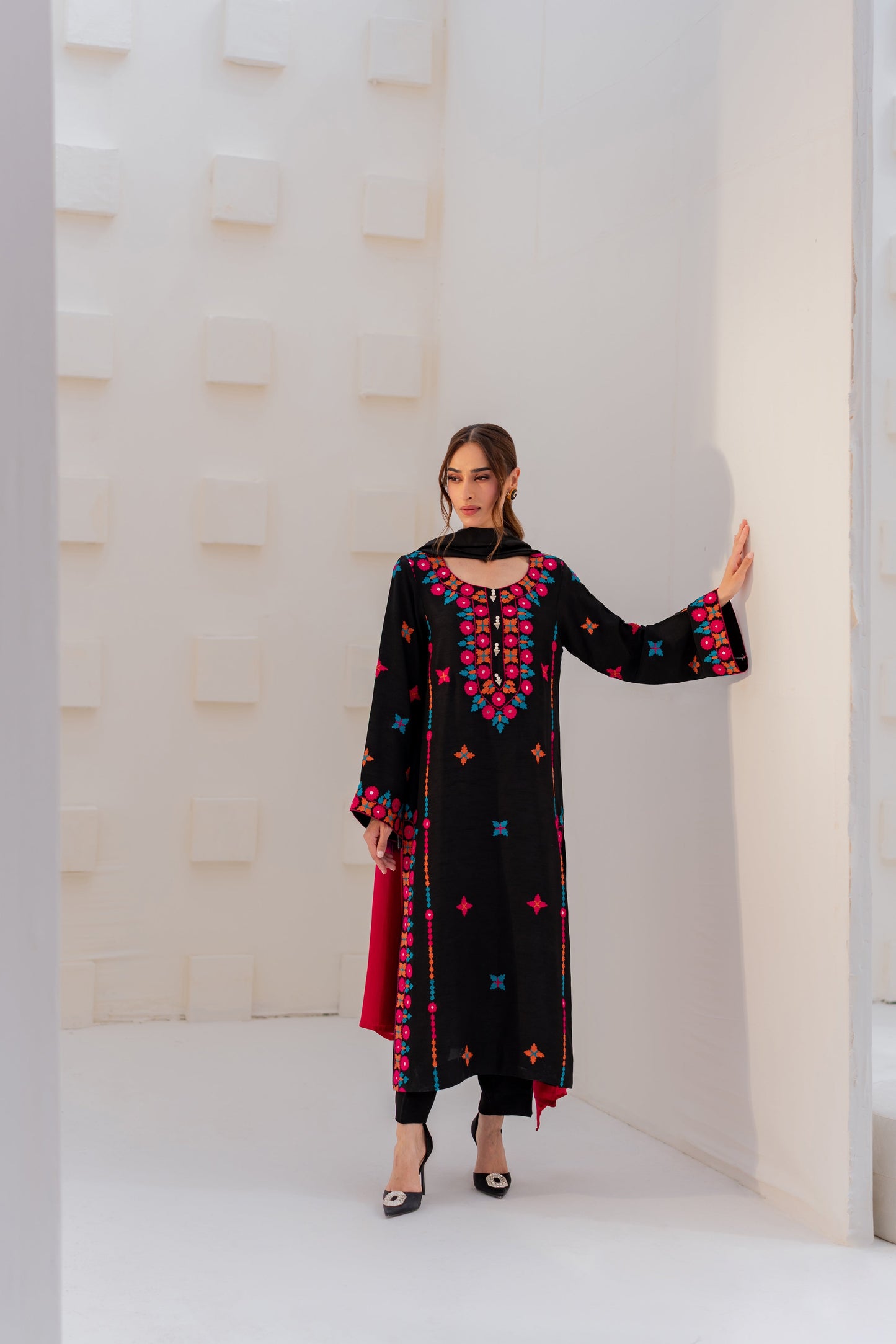 Ajwa 3pcs Embroidery